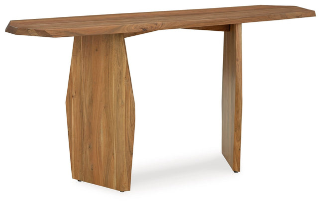 Holward - Natural - Console Sofa Table - Tony's Home Furnishings