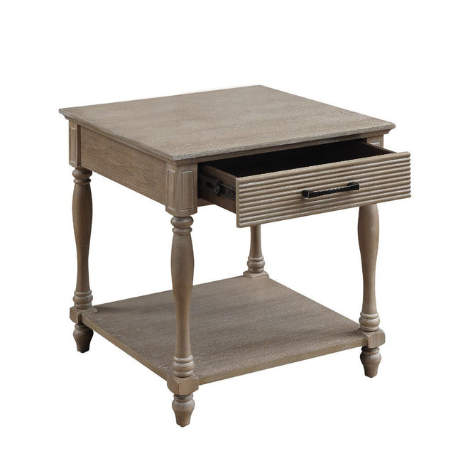 Ariolo - End Table - Antique White - Tony's Home Furnishings