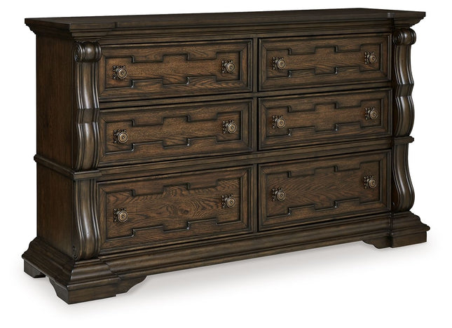 Maylee - Dark Brown - Dresser - Tony's Home Furnishings