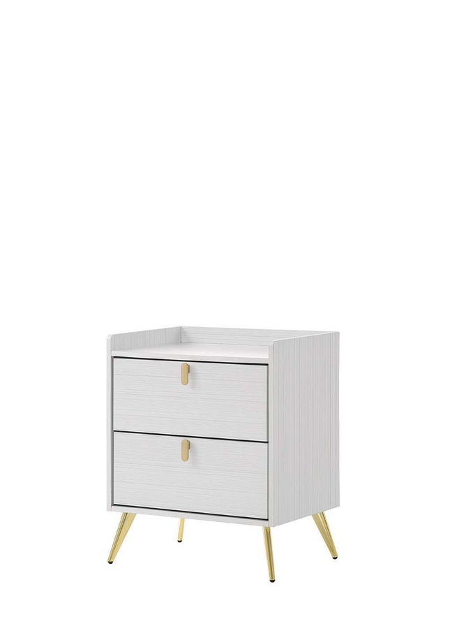 Zeena - Nightstand - White Finish - Tony's Home Furnishings