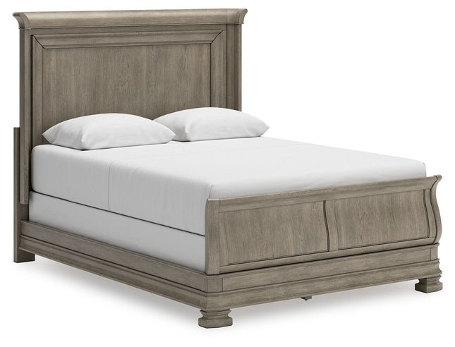 Lexorne - Sleigh Bed - Tony's Home Furnishings