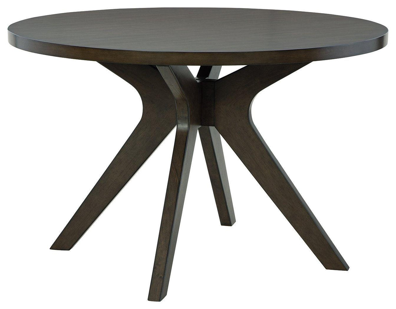 Wittland - Dark Brown - Round Dining Room Table Tony's Home Furnishings Furniture. Beds. Dressers. Sofas.