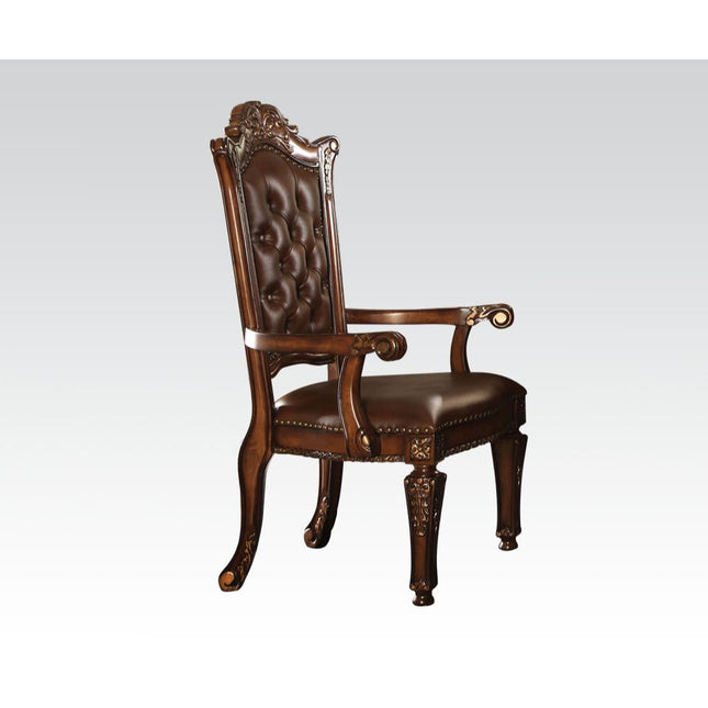 Vendome - Executive Office Chair - PU & Cherry - Tony's Home Furnishings