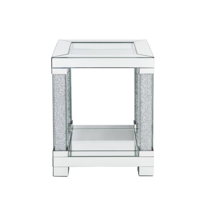 Noralie - End Table - Mirrored - 24" - Tony's Home Furnishings