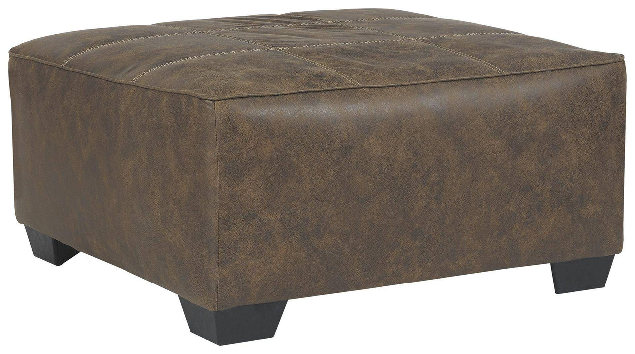 Abalone - Chocolate - Oversized Accent Ottoman Tony's Home Furnishings Furniture. Beds. Dressers. Sofas.