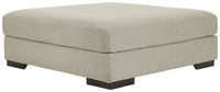 Thumbnail for Lyndeboro - Wicker - Oversized Accent Ottoman Tony's Home Furnishings Furniture. Beds. Dressers. Sofas.