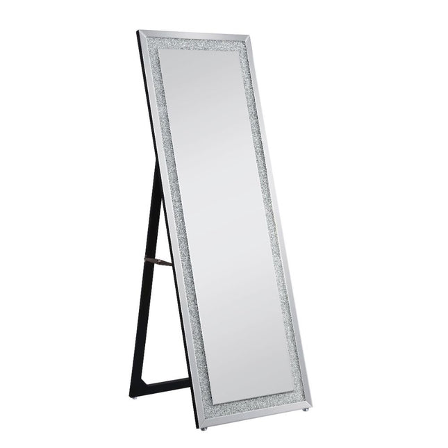 Nowles - Accent Mirror - Mirrored & Faux Stones - Tony's Home Furnishings