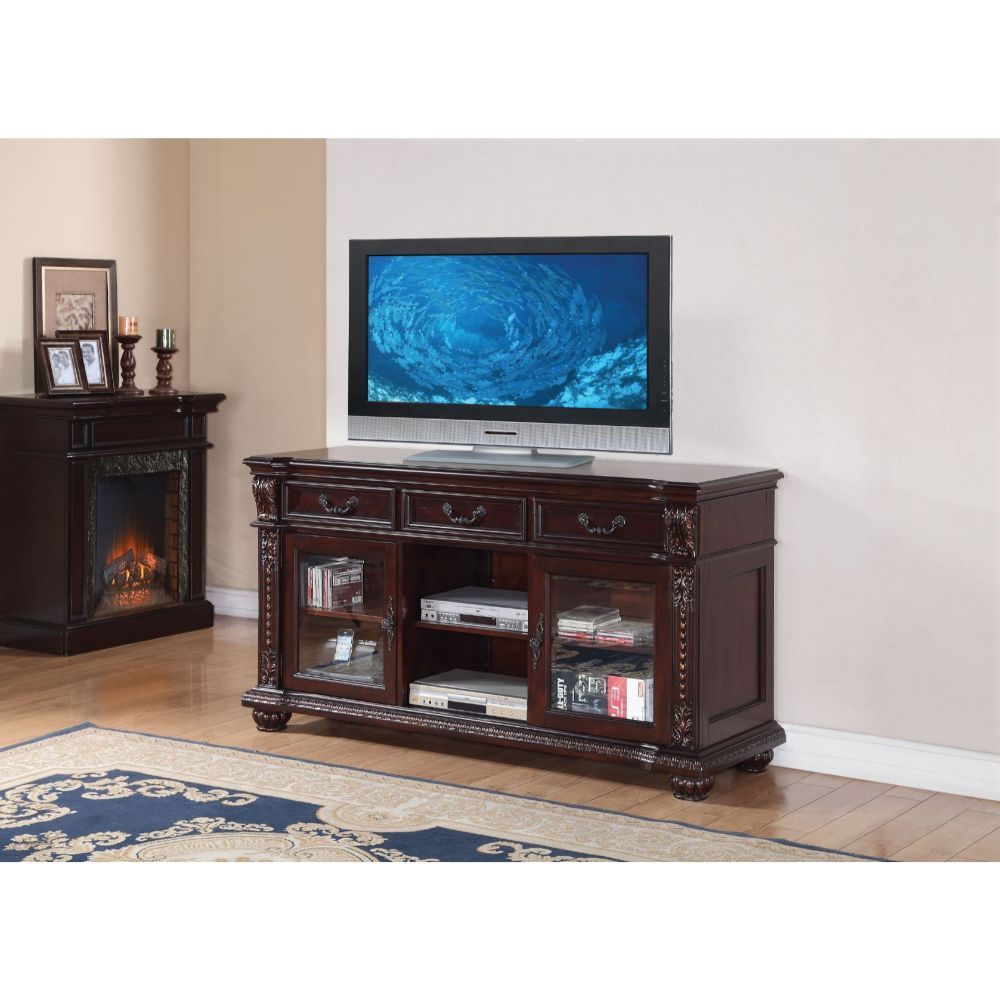 Anondale - TV Stand - Cherry - Tony's Home Furnishings