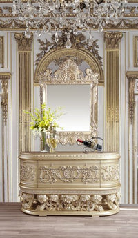 Thumbnail for Vatican - Server - Champagne Silver Finish - Tony's Home Furnishings