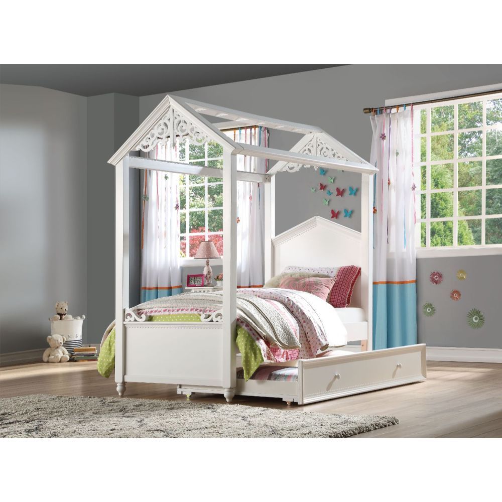 RaPUnzel - Trundle - White - Tony's Home Furnishings