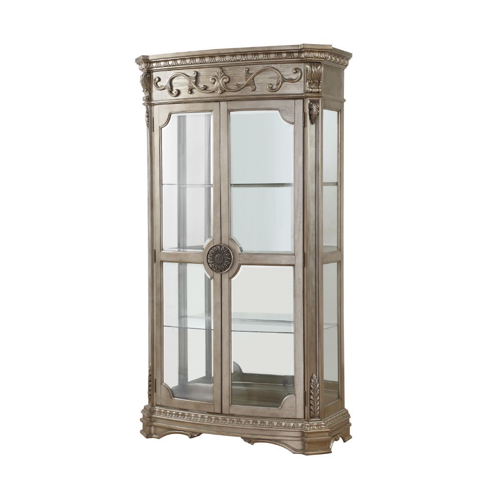 Northville - Curio - Antique Silver - Tony's Home Furnishings