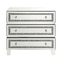 Noor - Cabinet - Mirrored & Faux Diamonds - Tony's Home Furnishings