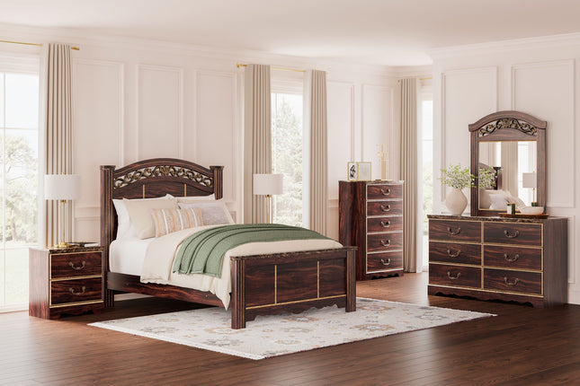 Glosmount - Poster Bedroom Set - Tony's Home Furnishings