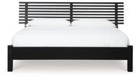Thumbnail for Danziar - Slat Panel Bed With Low Footboard Set - Tony's Home Furnishings