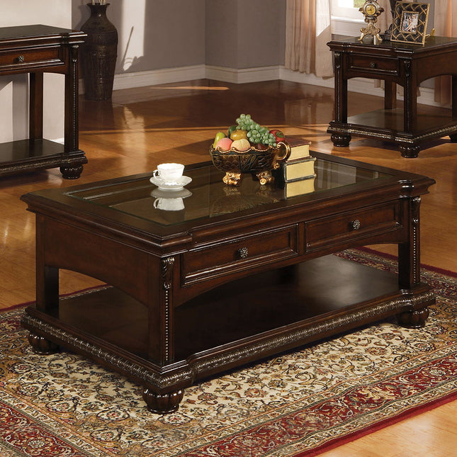 Anondale - Coffee Table - Cherry - Tony's Home Furnishings