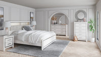 Thumbnail for Altyra - Dresser, Mirror, Panel Bookcase Bed - Tony's Home Furnishings