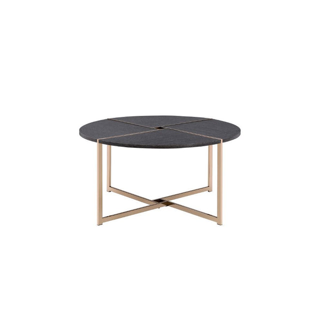 Bromia - Coffee Table - Black & Champagne - Tony's Home Furnishings