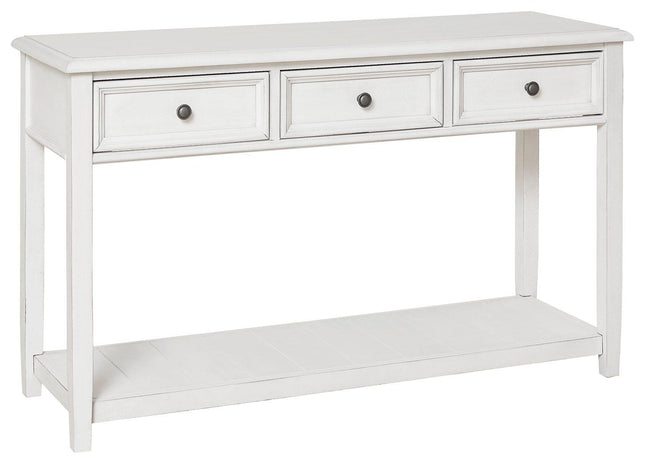 Kanwyn - Whitewash - Sofa Table Signature Design by Ashley® Yakima WA