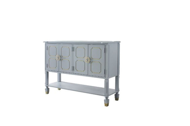 House - Marchese Server - Pearl Gray Finish - Tony's Home Furnishings