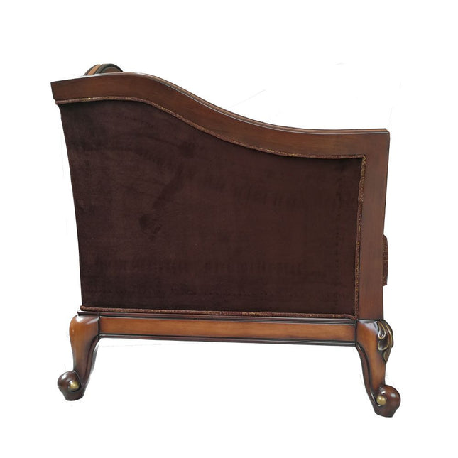 Beredei - Chair - Fabric & Antique Oak - Tony's Home Furnishings