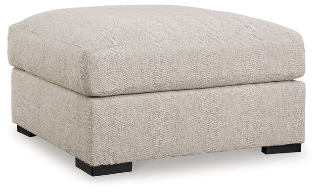 Ballyton - Sand - Oversized Accent Ottoman - Tony's Home Furnishings