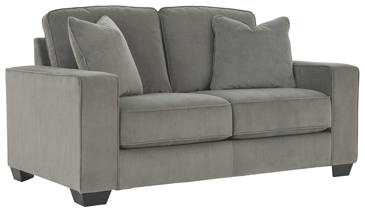 Angleton - Brown Light - Loveseat Tony's Home Furnishings Furniture. Beds. Dressers. Sofas.