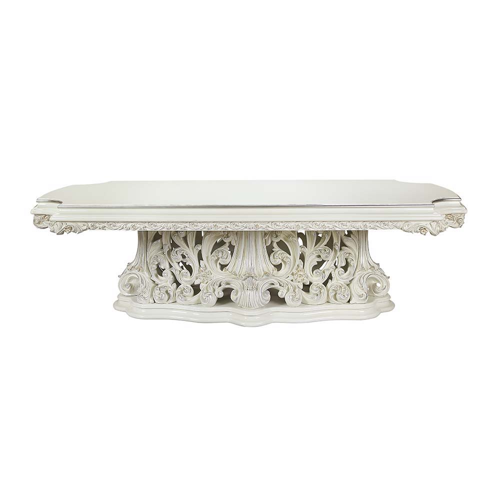 Adara - Dining Table - Antique White Finish - Tony's Home Furnishings