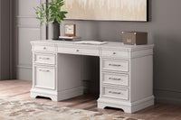 Thumbnail for Kanwyn - Whitewash - Credenza With Eight Drawers Tony's Home Furnishings Furniture. Beds. Dressers. Sofas.