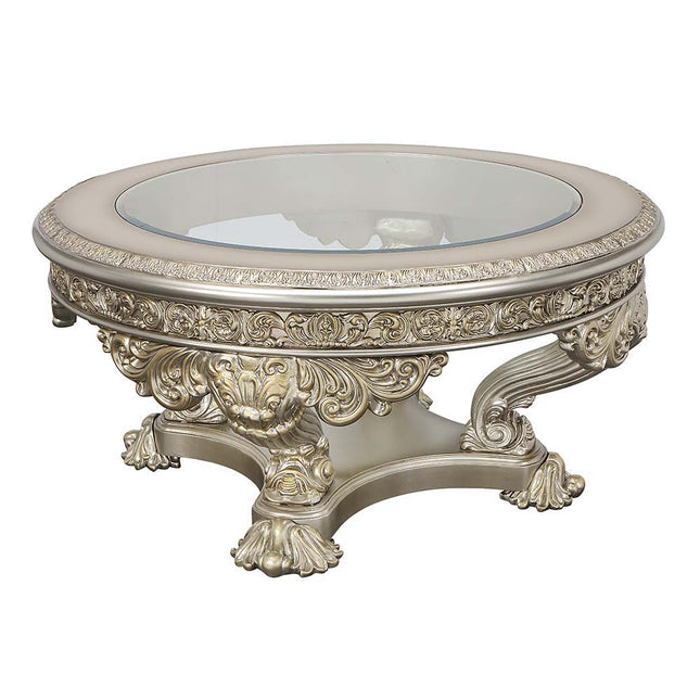 Danae - Coffee Table - Champagne & Gold Finish - Tony's Home Furnishings