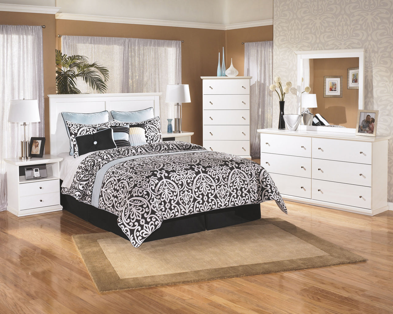 Bostwick - Panel Bedroom Set (without Footboard) - Tony's Home Furnishings