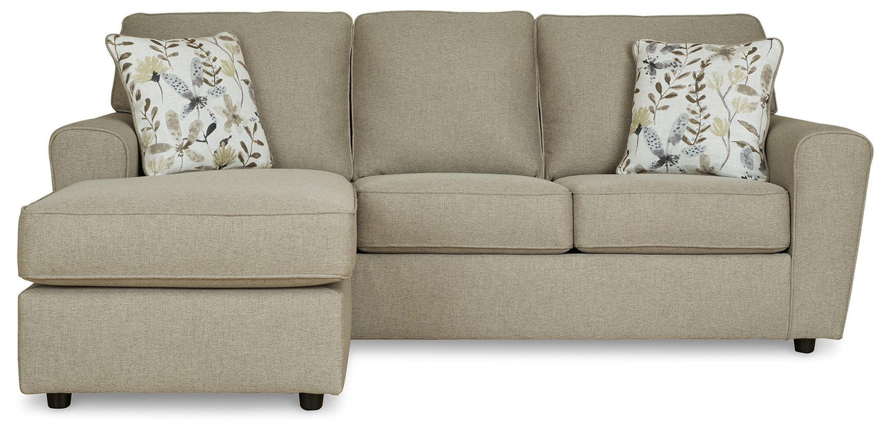 Renshaw - Pebble - Sofa Chaise Tony's Home Furnishings Furniture. Beds. Dressers. Sofas.