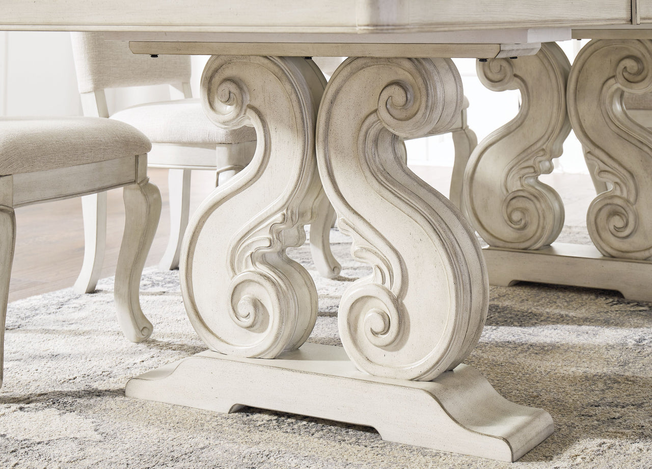 Arlendyne - Antique White - Dining Extension Table Tony's Home Furnishings Furniture. Beds. Dressers. Sofas.