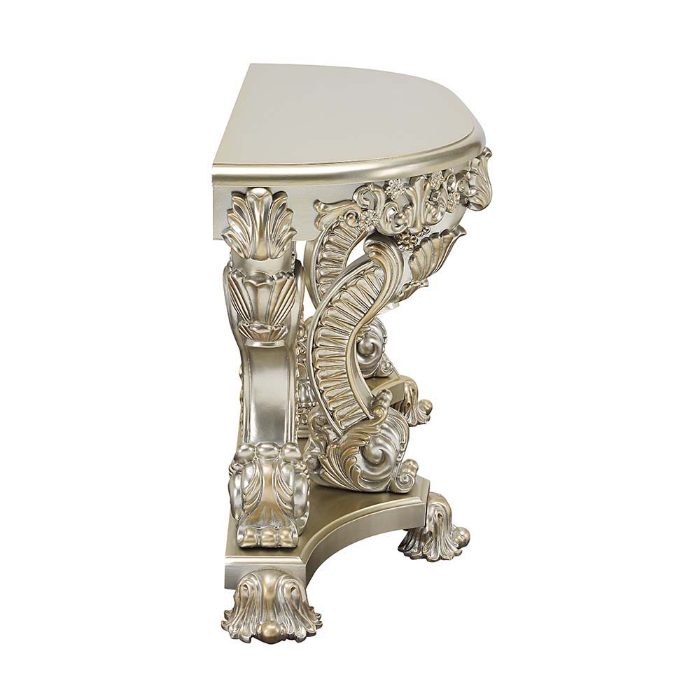 Sorina - End Table - Antique Gold Finish - 36" - Tony's Home Furnishings
