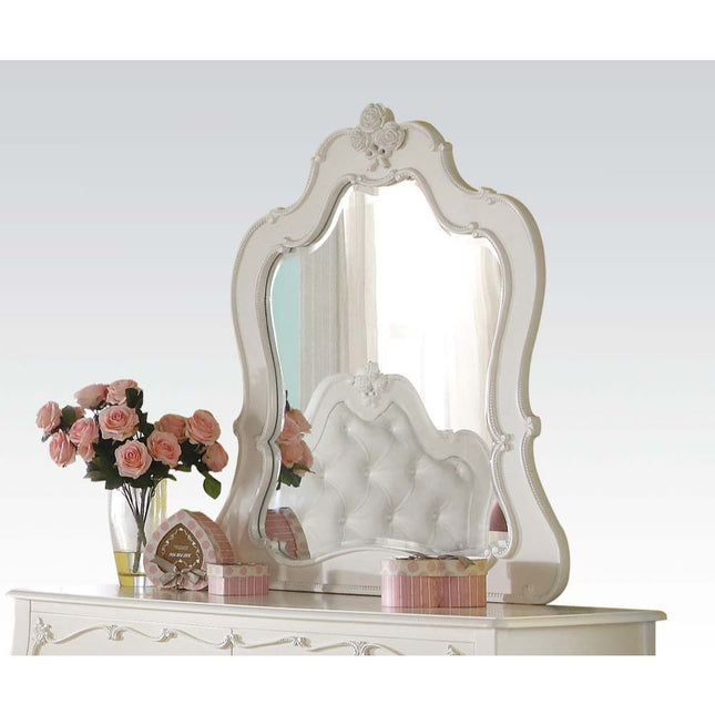 Edalene - Mirror - Pearl White - Tony's Home Furnishings