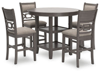 Thumbnail for Wrenning - Gray - Drm Counter Table Set (Set of 5) - Tony's Home Furnishings