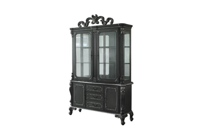 House - Delphine - Hutch & Buffet - Charcoal Finish - Tony's Home Furnishings