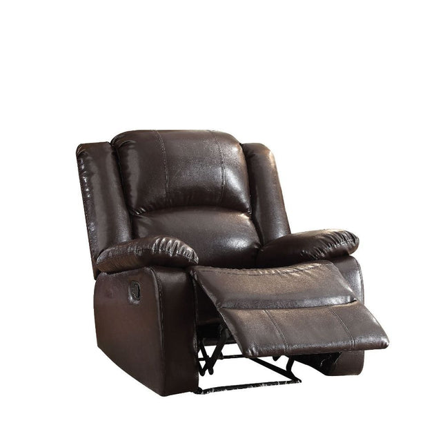 Vita - Recliner - Espresso PU - Tony's Home Furnishings