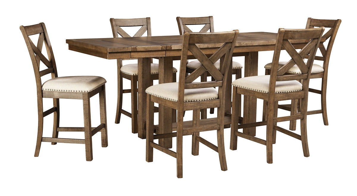 Moriville - Rectangular Dining Table Set - Counter Height - Tony's Home Furnishings
