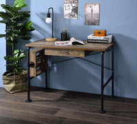 Thumbnail for Endang - Writing Desk - Weathered Oak & Black Finish - Tony's Home Furnishings