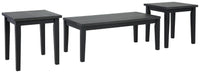 Thumbnail for Garvine - Black / Gray - Occasional Table Set (Set of 3) Tony's Home Furnishings Furniture. Beds. Dressers. Sofas.