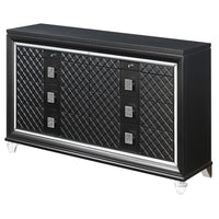 Sawyer - Dresser - Metallic Gray - Tony's Home Furnishings