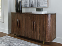Thumbnail for Amickly - Dark Brown - Accent Cabinet - Tony's Home Furnishings