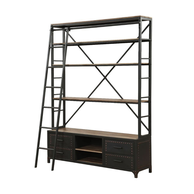 Actaki - Bookshelf & Ladder - Tony's Home Furnishings