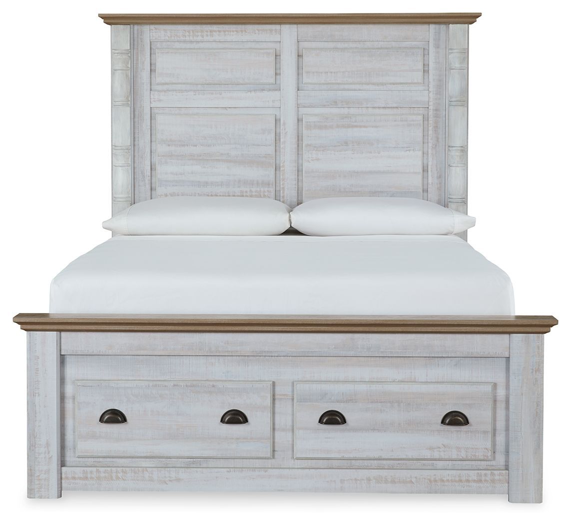 Haven Bay - Panel Storage Bed - Tony's Home Furnishings