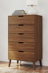 Thumbnail for Fordmont - Auburn - Five Drawer Chest - Tony's Home Furnishings